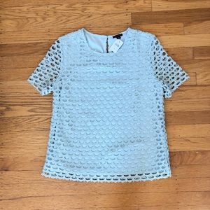 Ann Taylor Eyelet Top